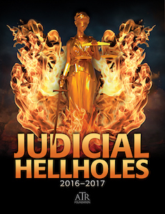 Judicial Hellholes 2016 report cover